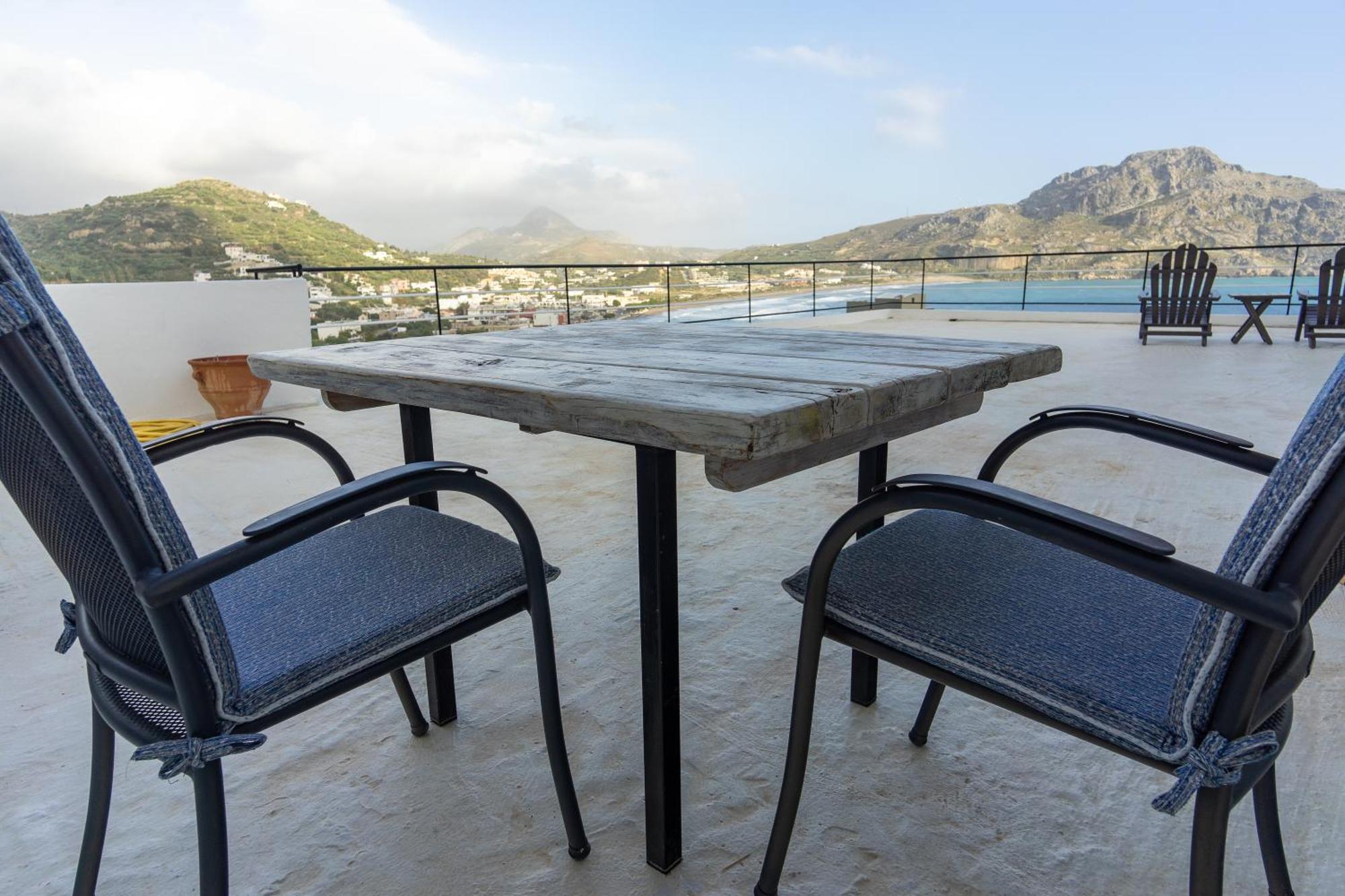Plakias Penthouse Apt Стая снимка